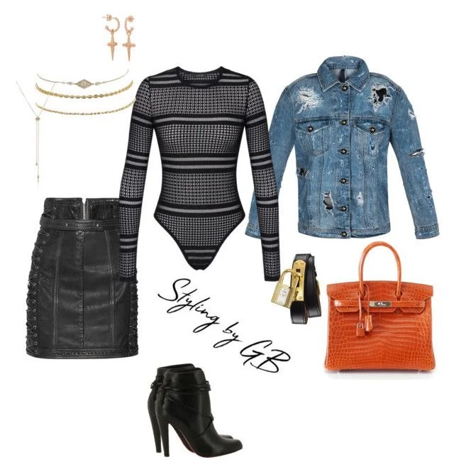 Anais Cat Bodysuit Styled by GB- Look Two