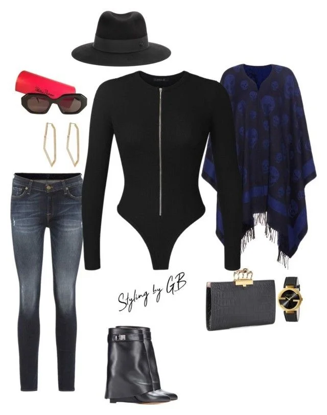 Anais Sophie Bodysuit Styled by GB- Look Two