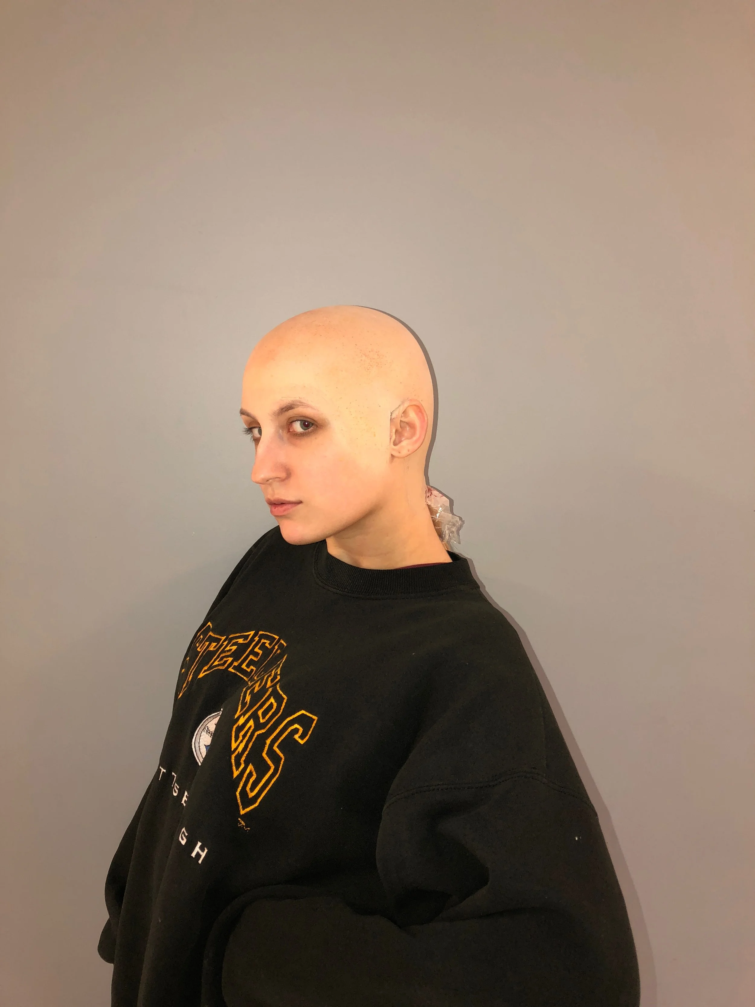 Bald Cap Application