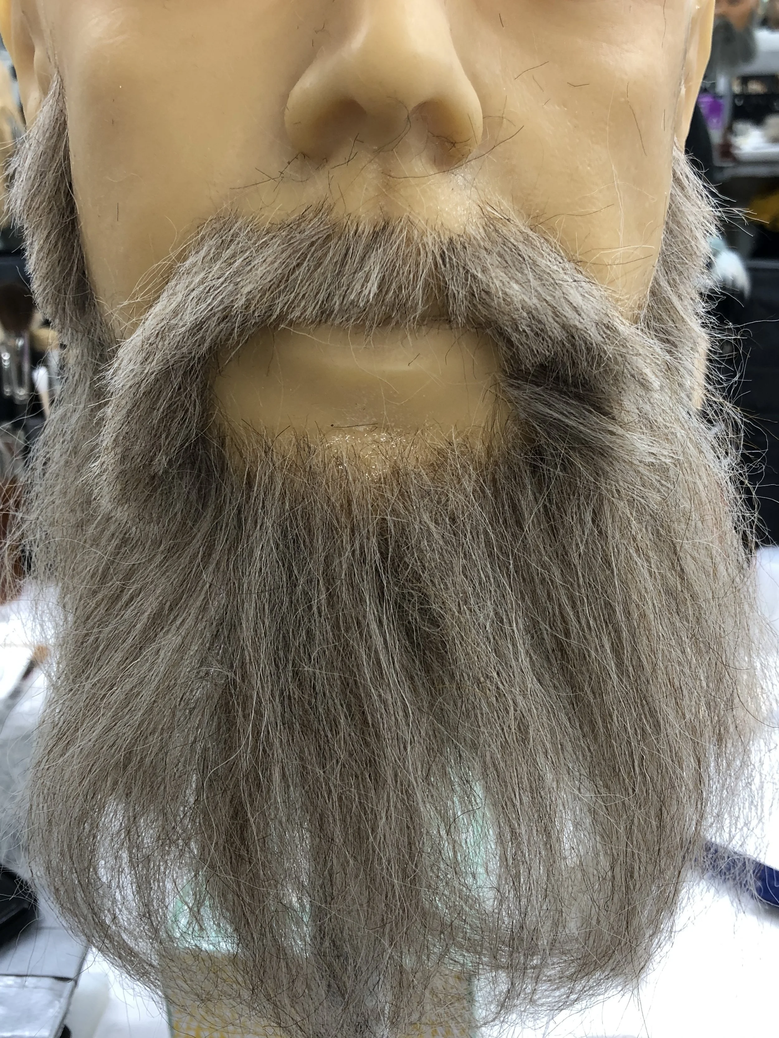 Hand Laid Beardand Mustache
