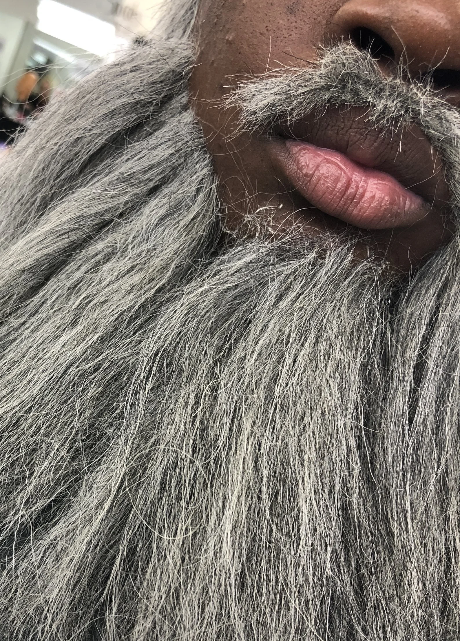 Hand Laid Beard, Mustache and Side Burns