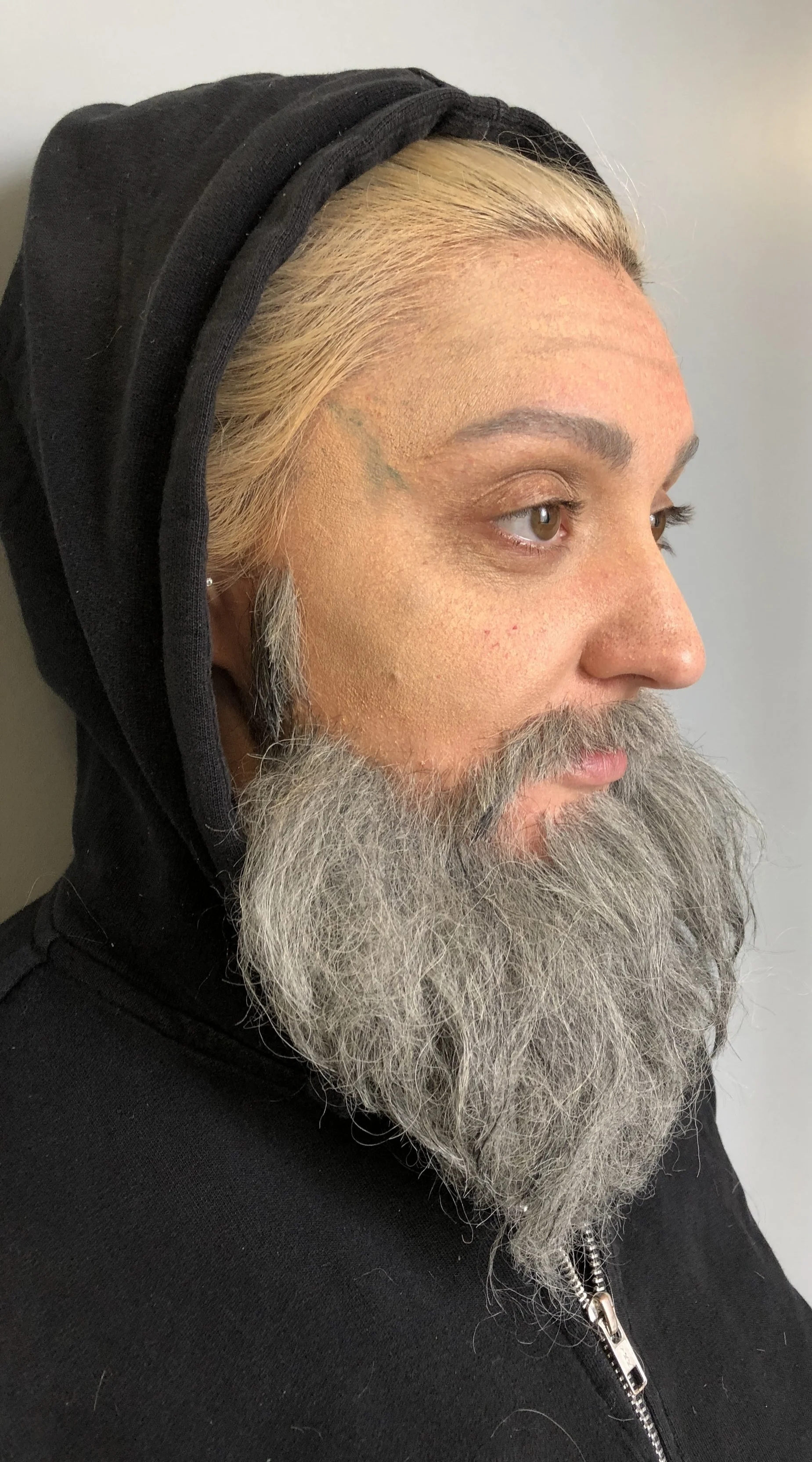 Hand Laid Beard and Old Age