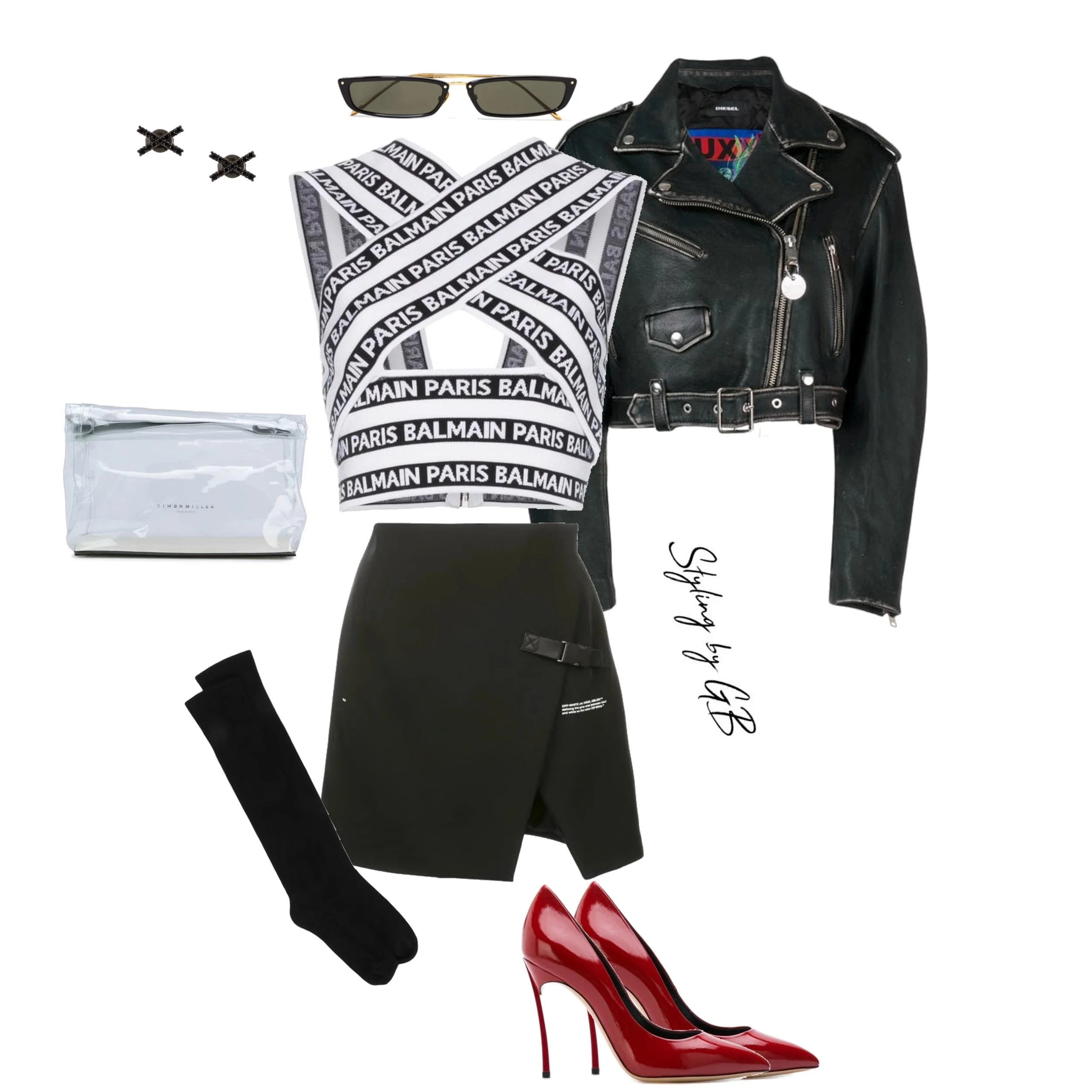 ☁️Balmain x Off-White☁️