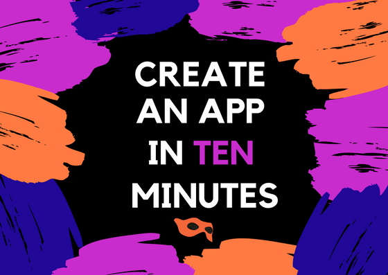A Ten minute how-to for app building with Thunkable