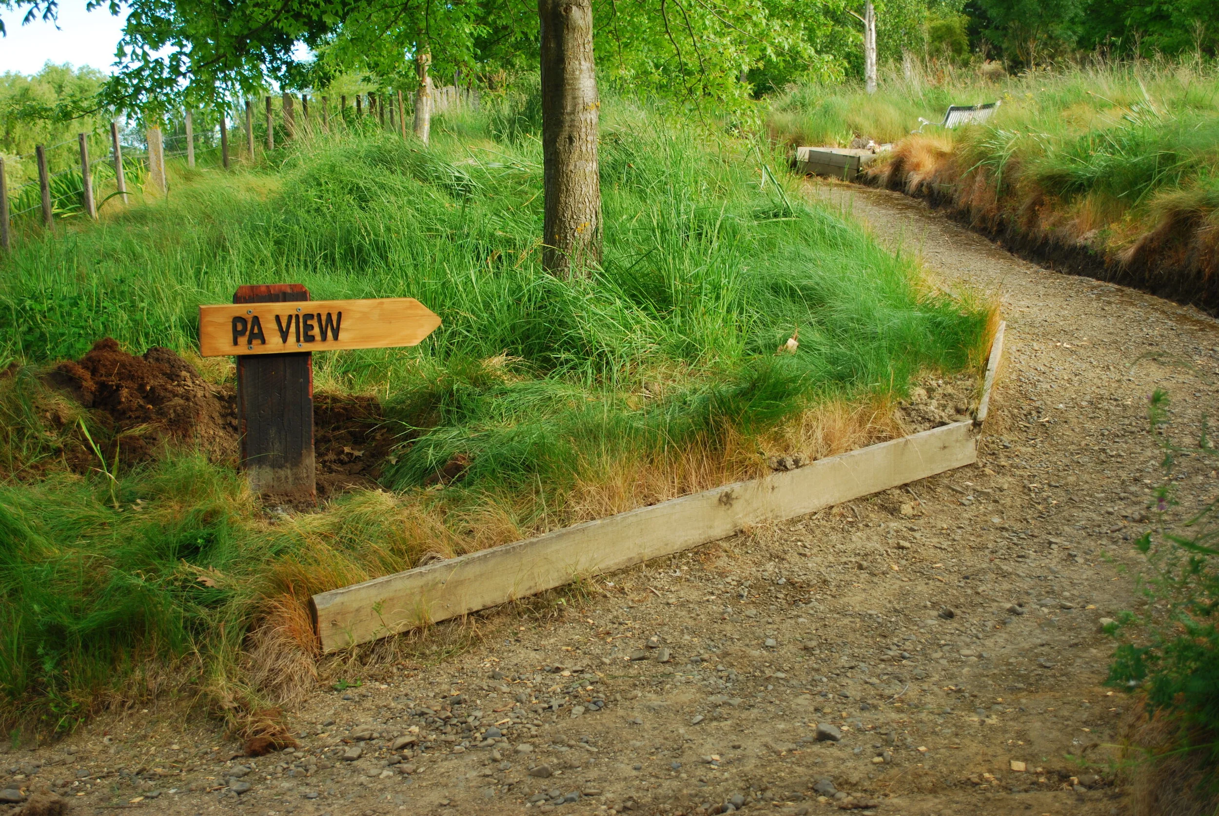 View of Pa View track