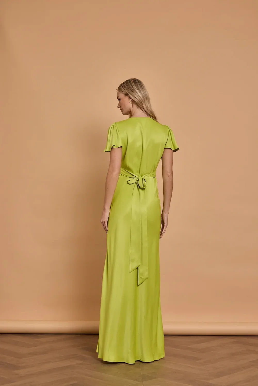 bridesmaid dresses norfolk Persephone Stretch Satin One-Shoulder Bridesmaid Dress