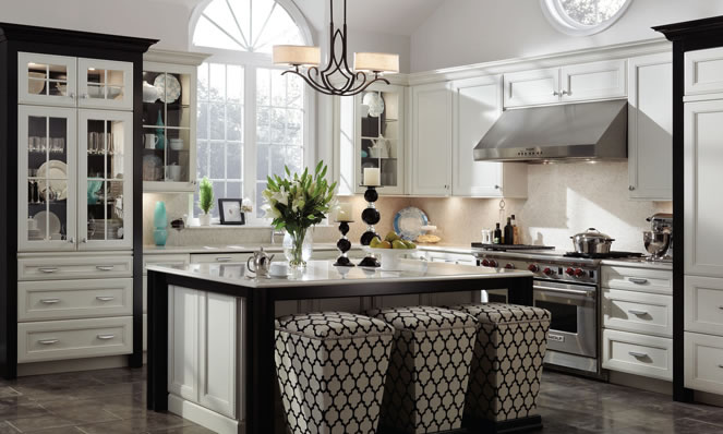 KraftMaid High-Quality Kitchen Cabinets, Solid-Wood Cabinets