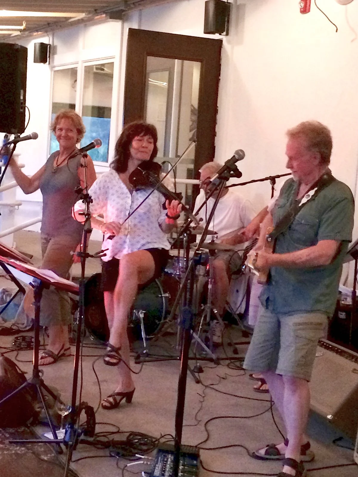 Rockin' out at Seasons!