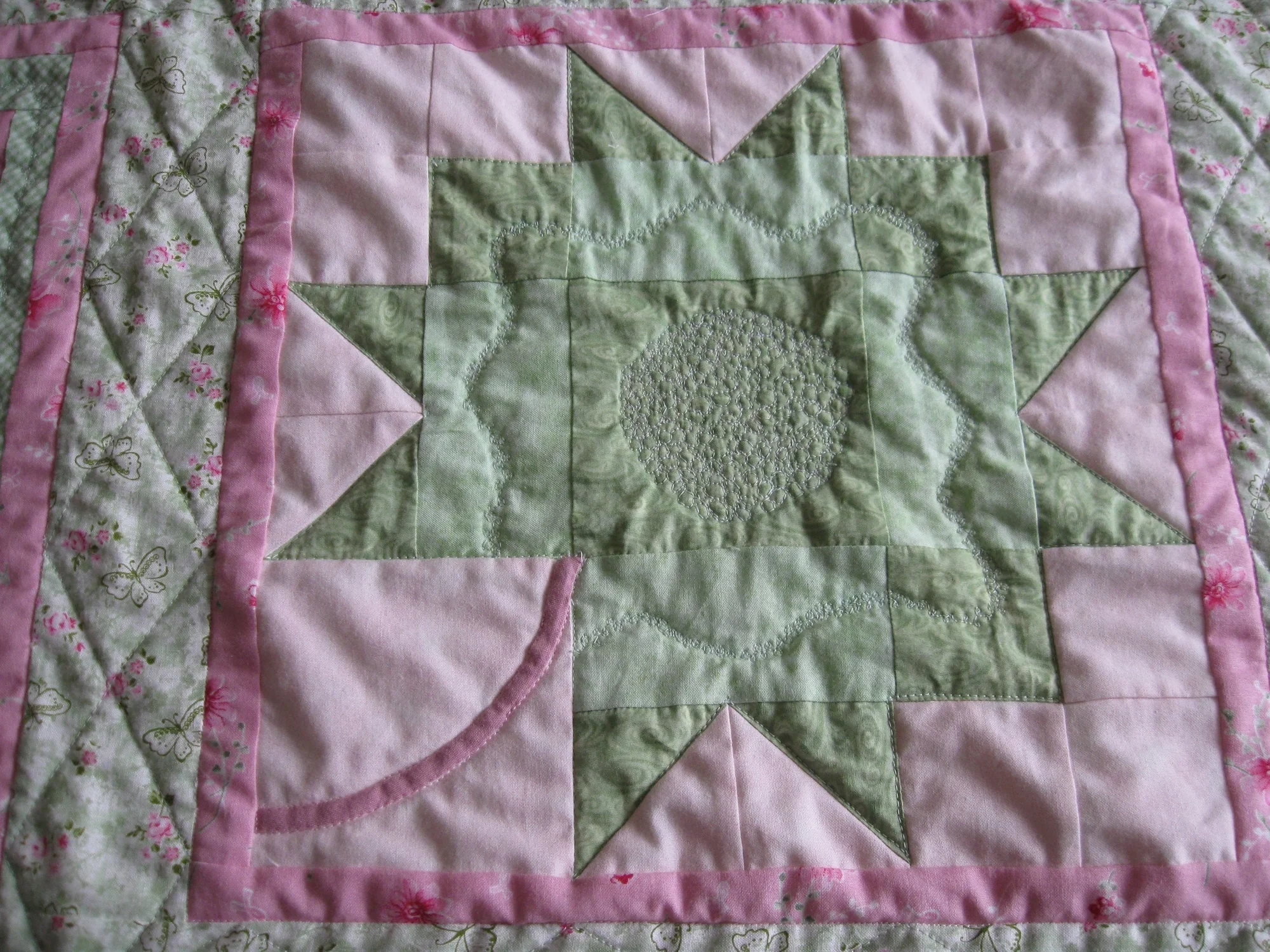 Sampler quilt block