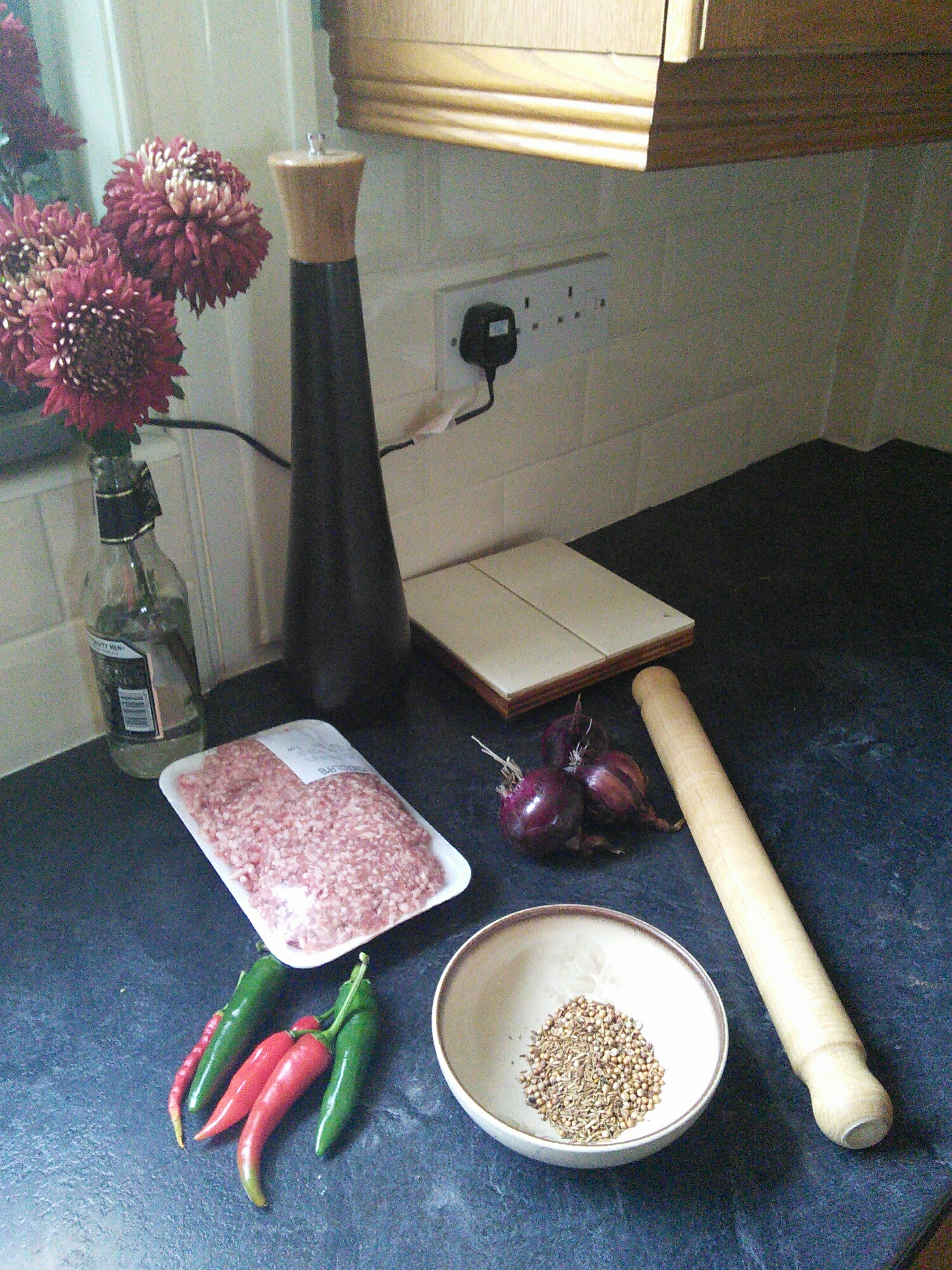 Improv pestle and mortar
