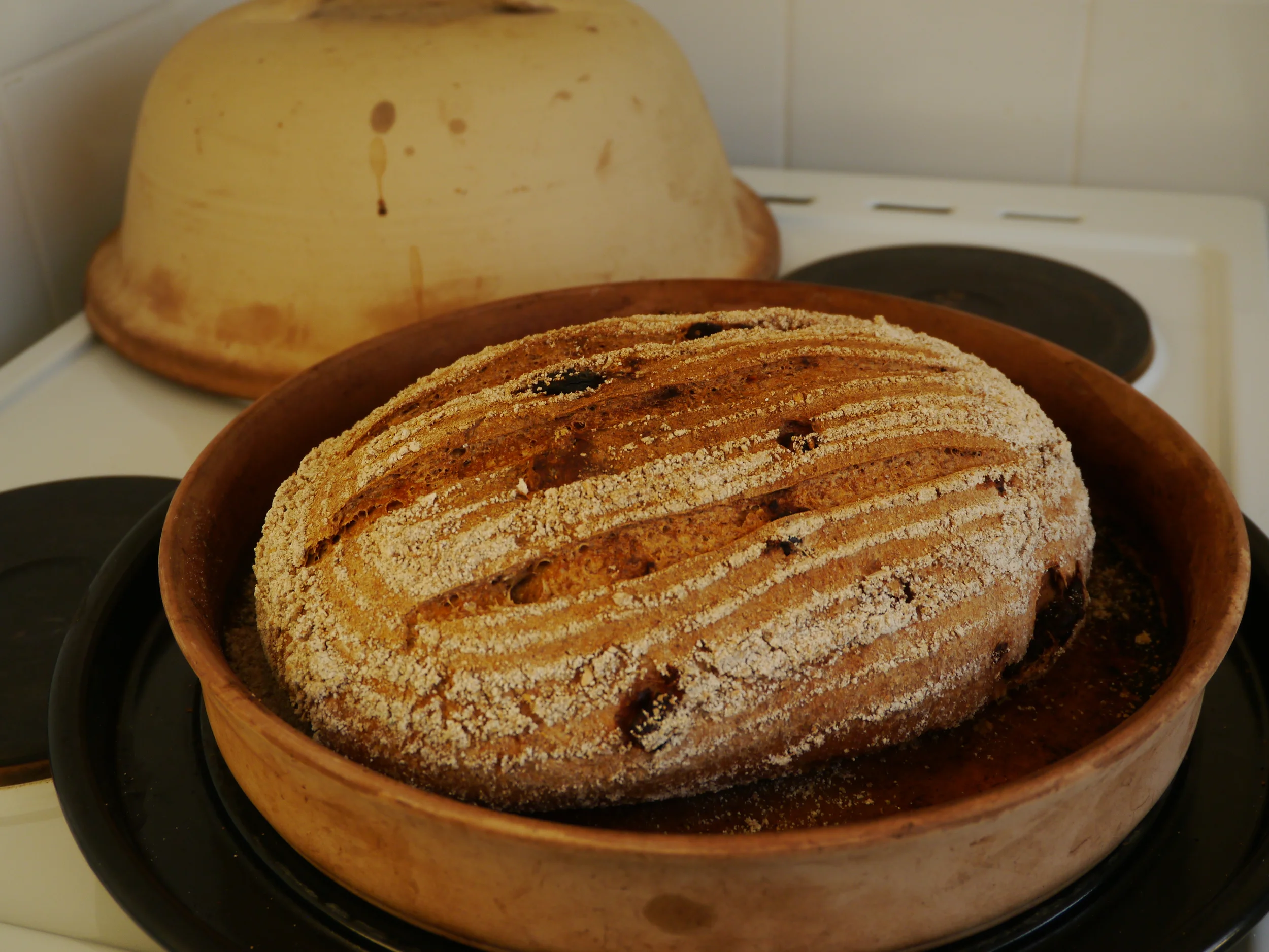 Lovely and crusty and ready to eat