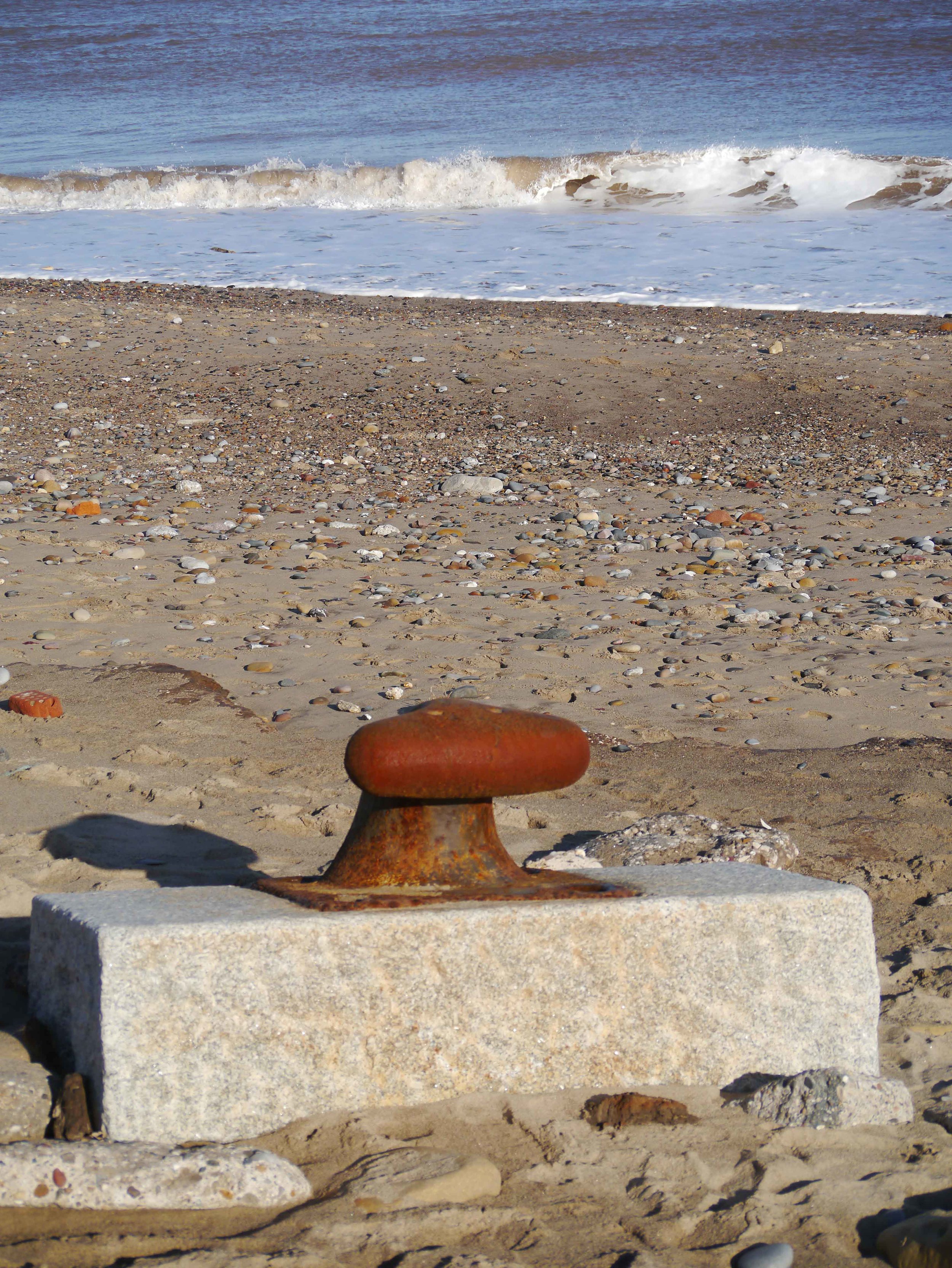 Spurn point storm damage