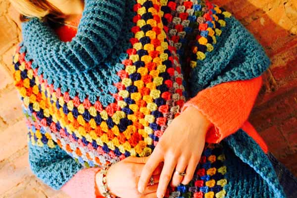 Crochet poncho 2016