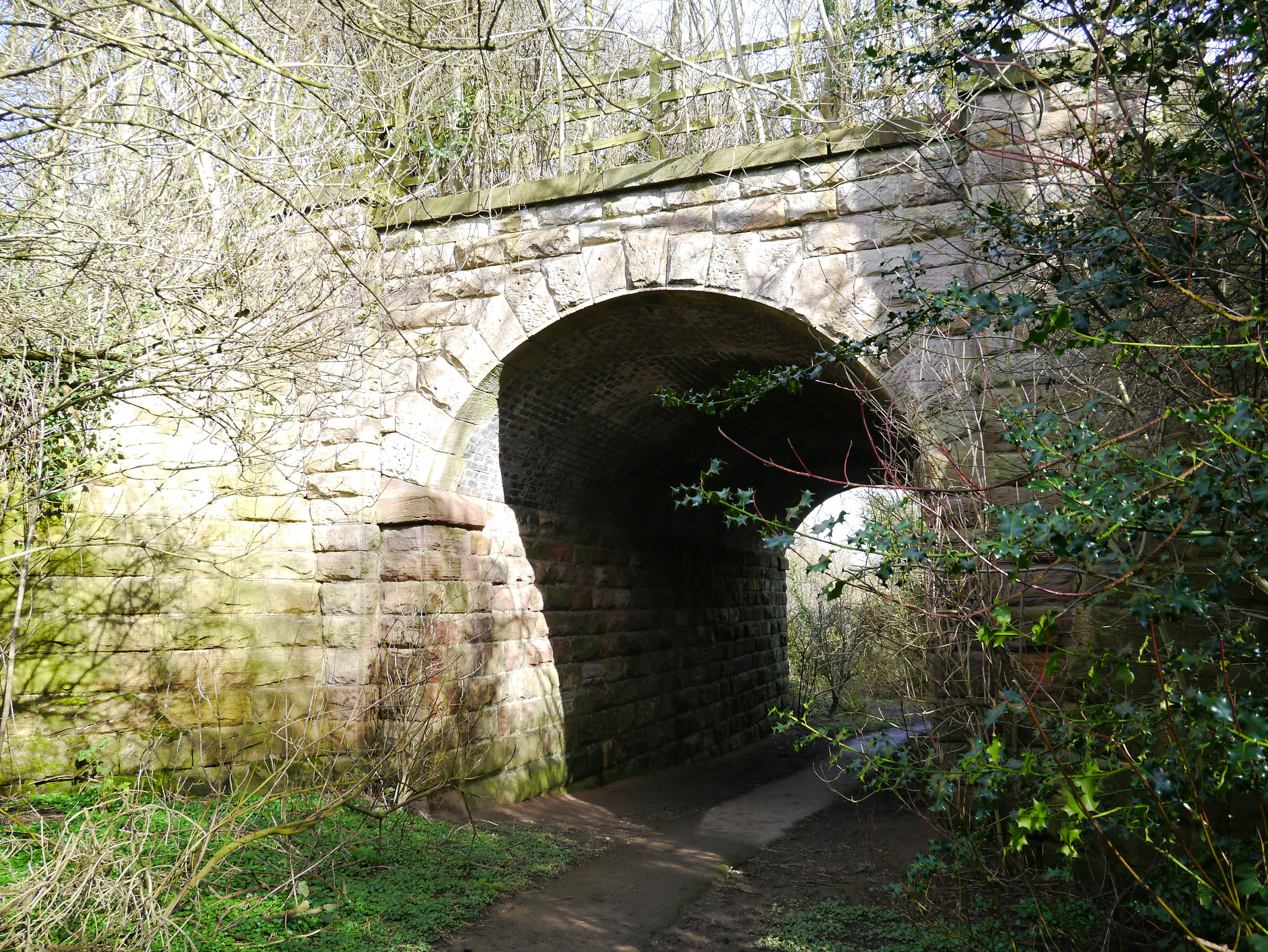 Disused railway bridge