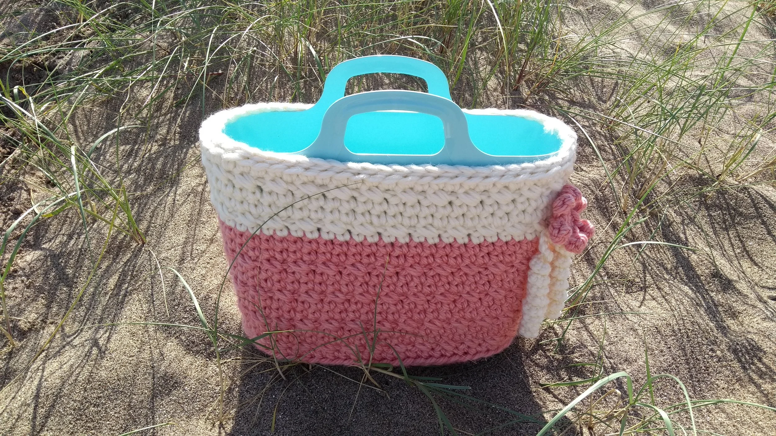 Super Bulky Crochet Basket Finished.jpg