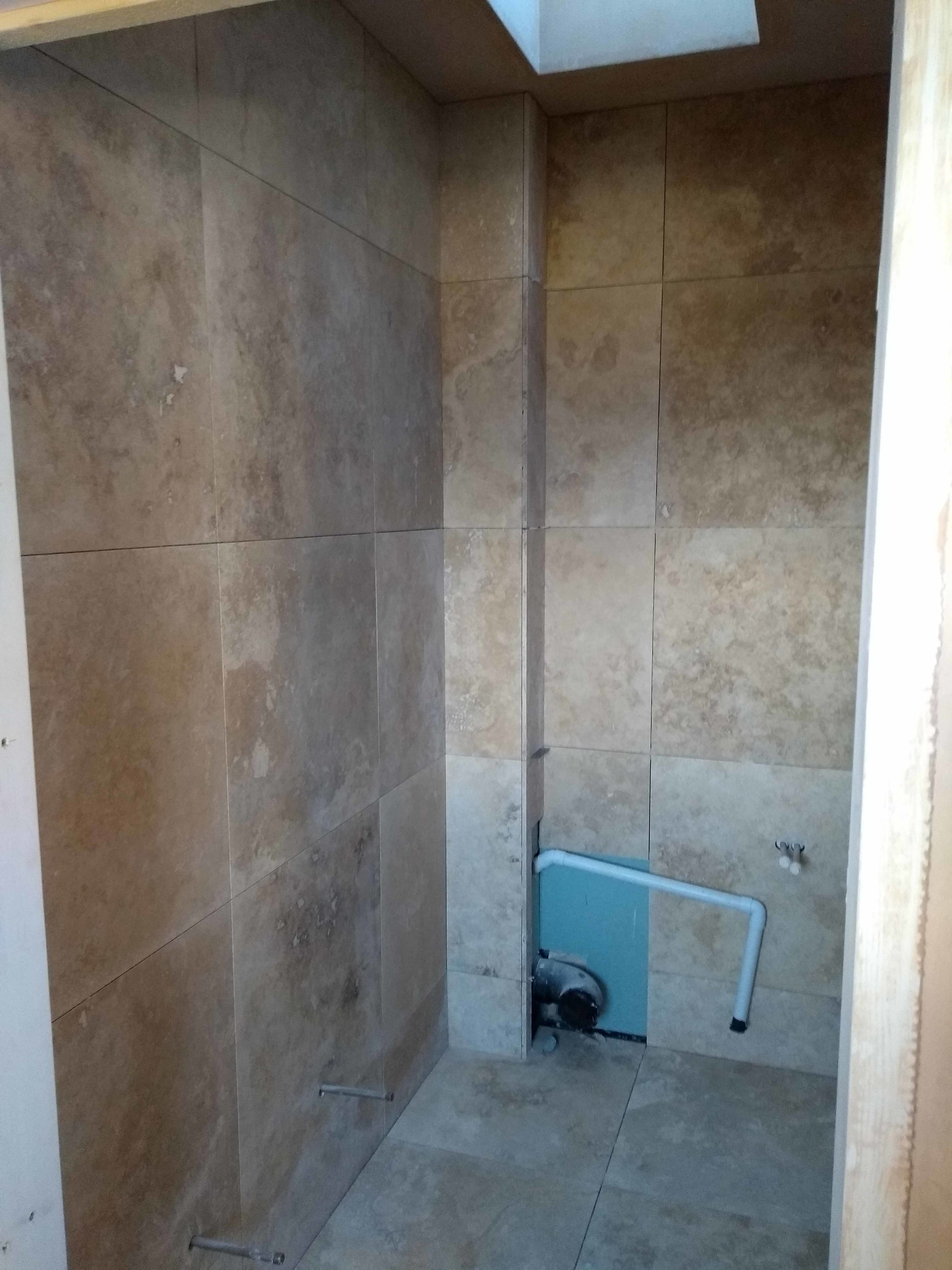 Downstairs wet room