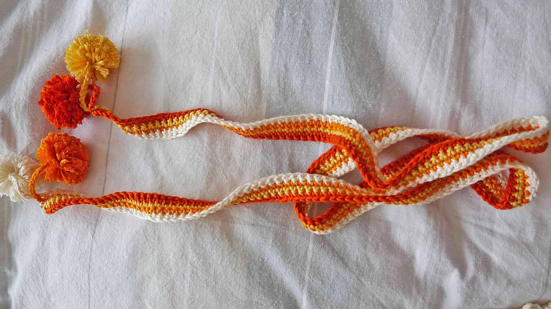 A matching ribbon