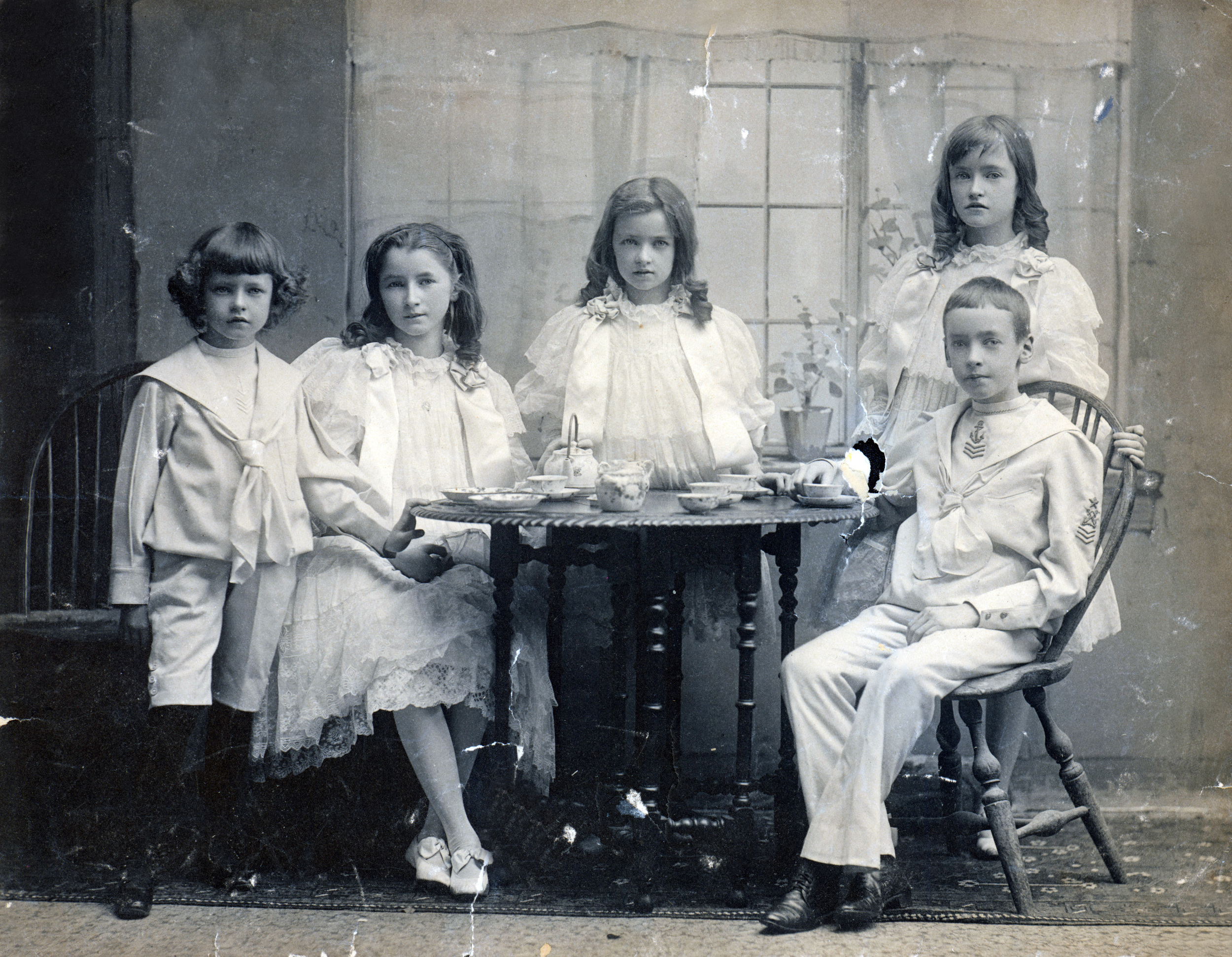 CCC 2nd from left, JDC's Children