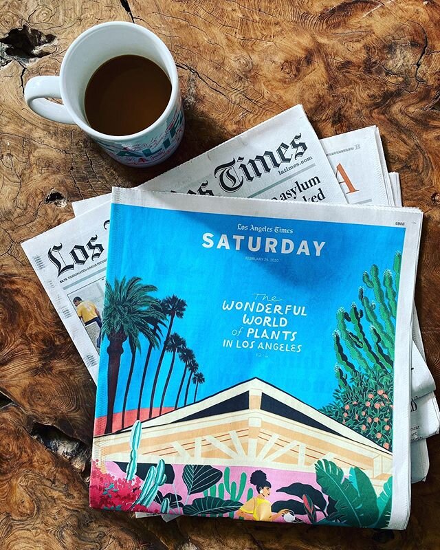 There&rsquo;s a new Saturday in town.✌️Tell all your friends. @latimesplants @bijoukarman