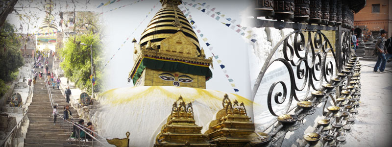   Kathmandu has a number of World Heritage sites including the Swayambunath Temple, or Monkey Temple and Durbar Square.  
