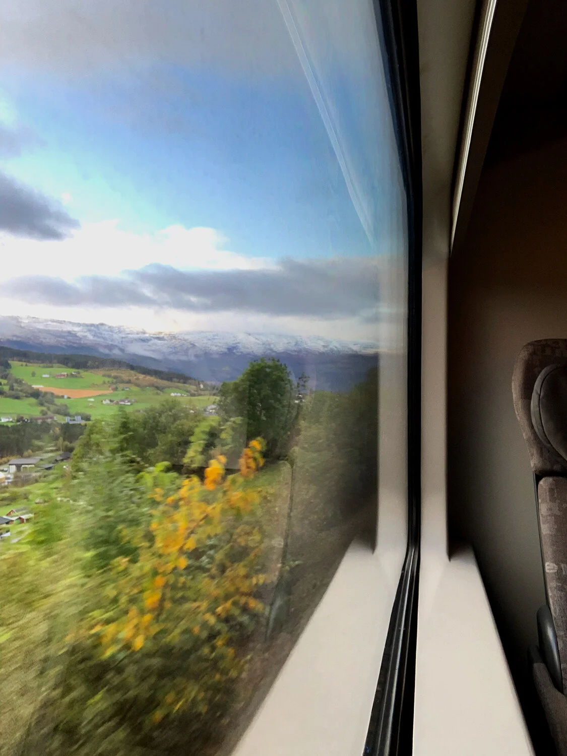 Train Window, Norway