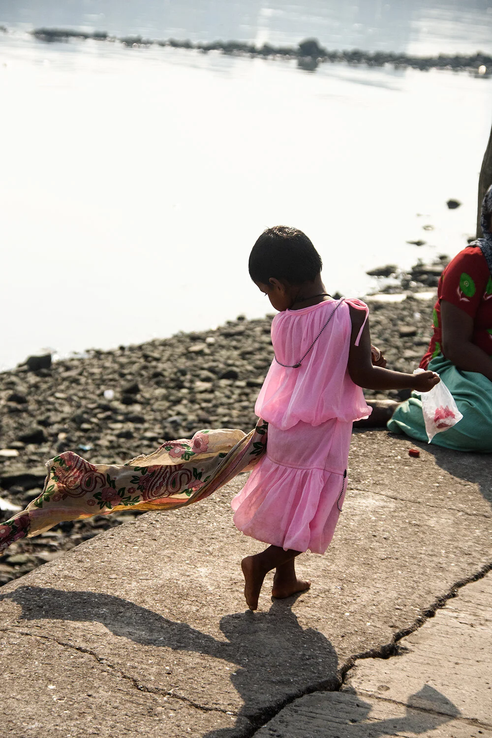 Girl in Pink Dress, Mumbai
