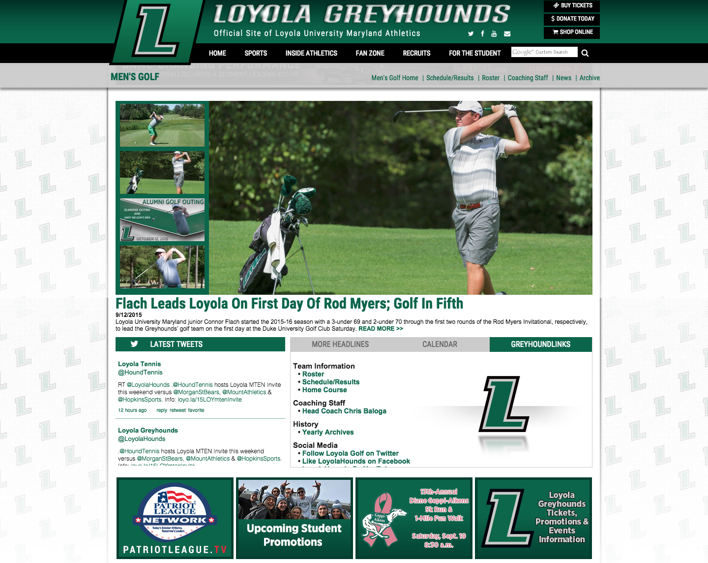 Loyola Golf screenshot.jpg