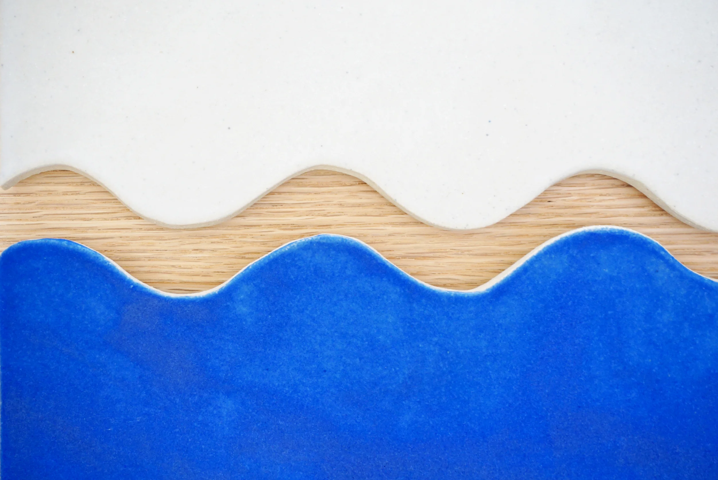 Wavy Serving Platters