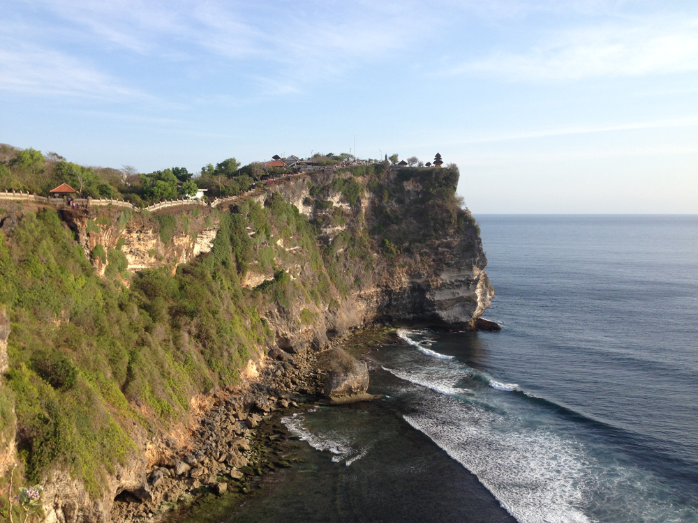 Cliff temple in Uluwatu