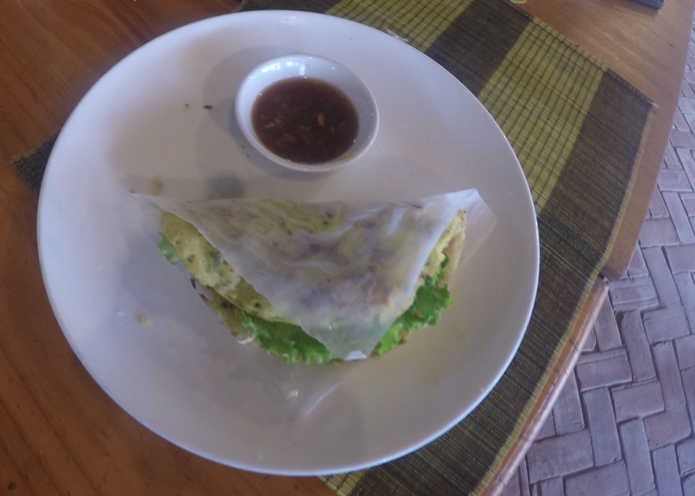 Crispy Pancake w tofu