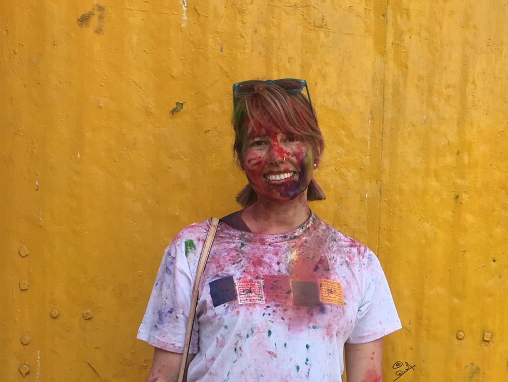 Holi is celebrated in Nepal and India in March