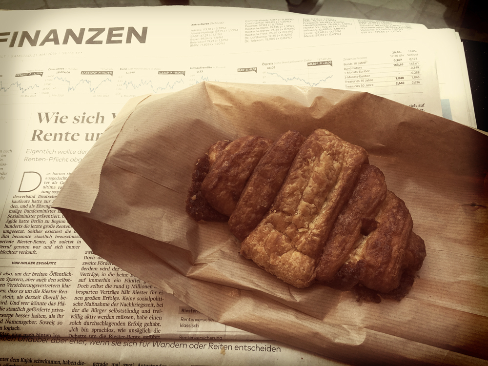 The famous Franzbröchen 