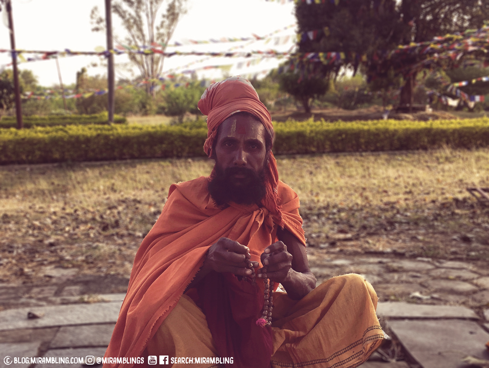 A sadhu (holy man) in Lumbini