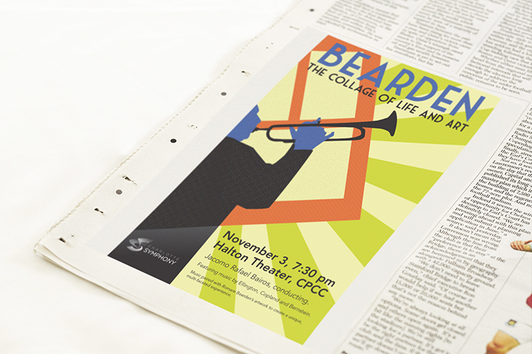  Newspaper advertising concept. 