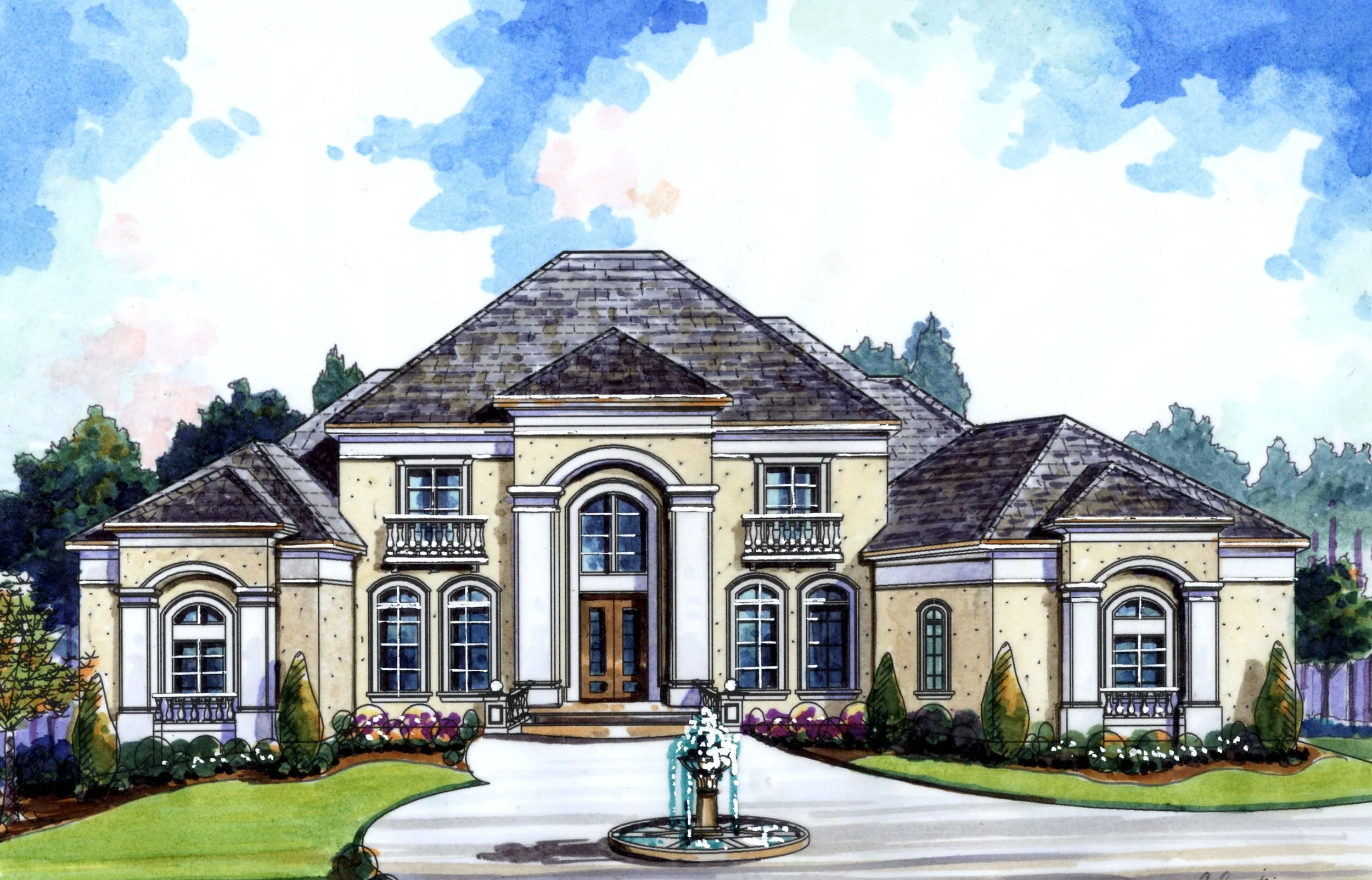 Dream Home Tour: A beautiful French Country estate in Minnesota, image size:2500x1603
