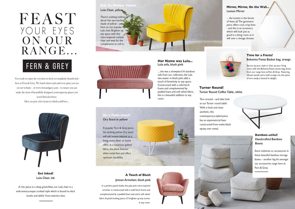 Fern & Grey - information document for potential stockists