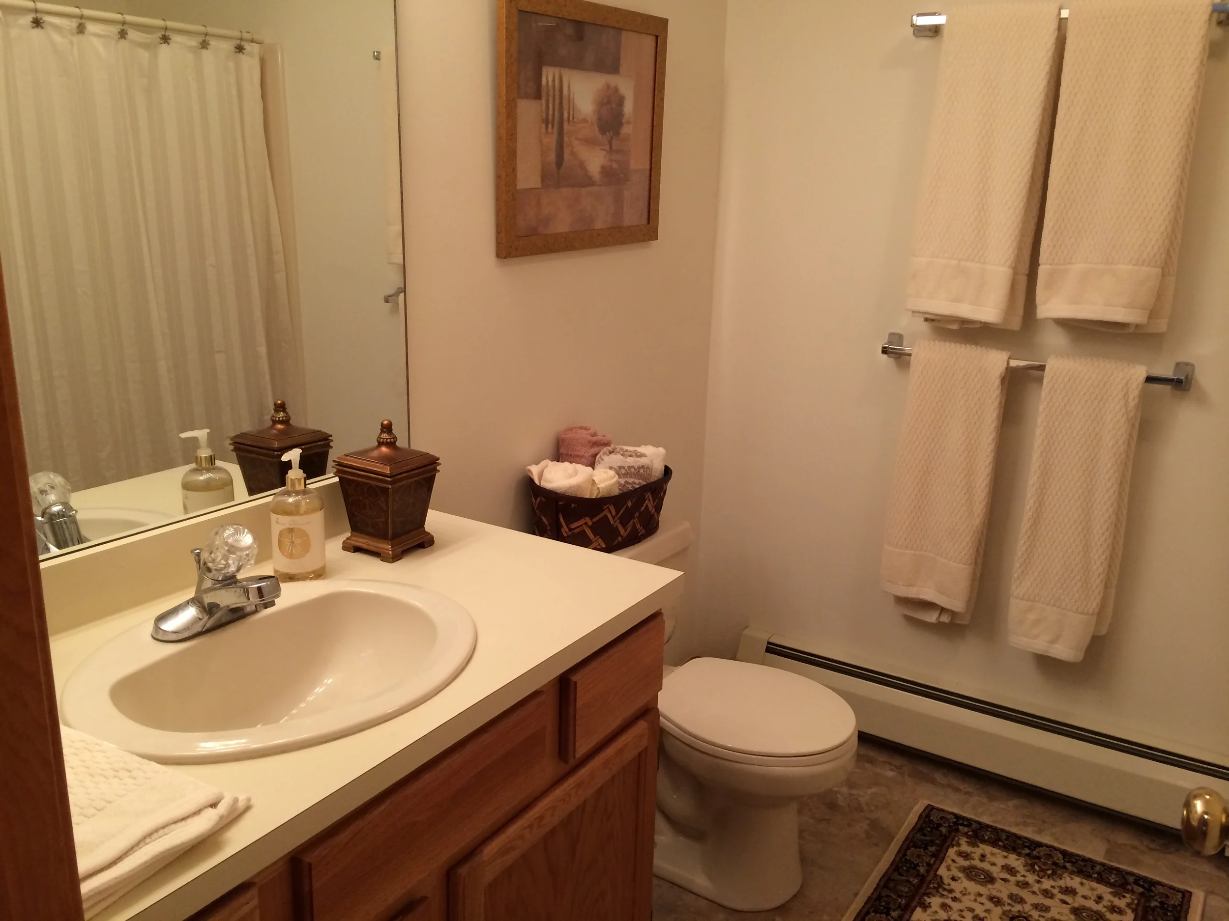 Private en suite master bathroom