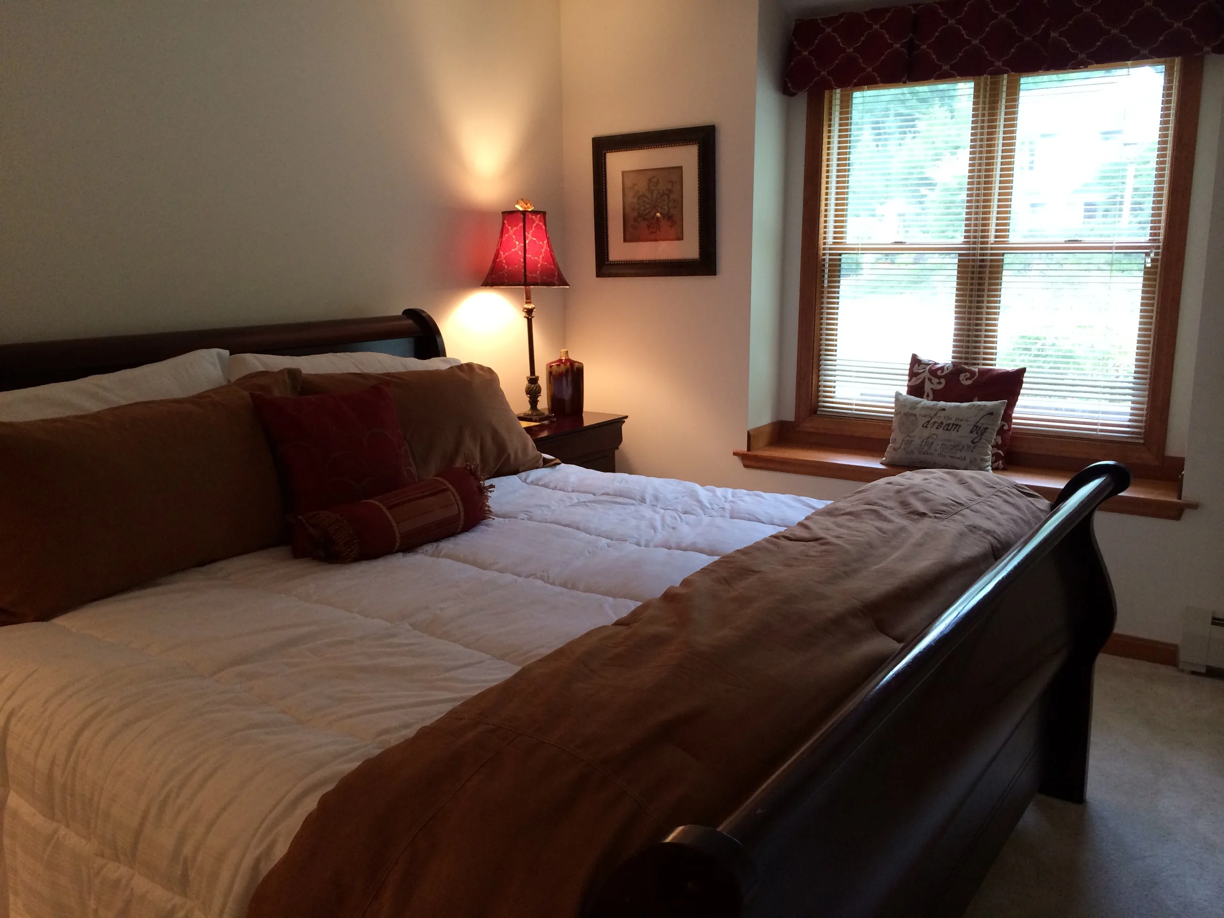 Master bedroom on main floor