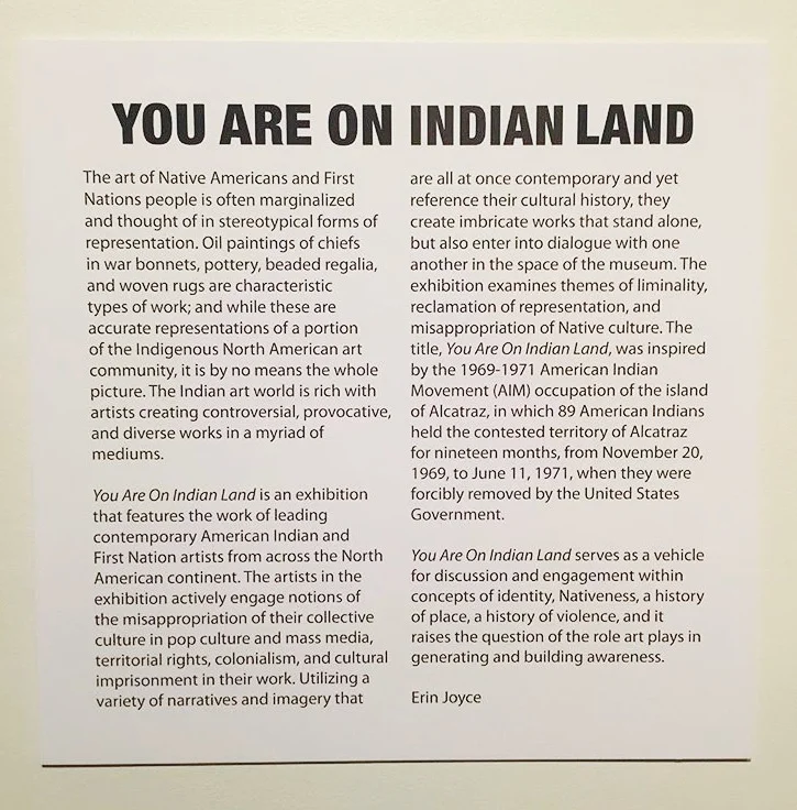 YOU ARE ON INDIAN LAND