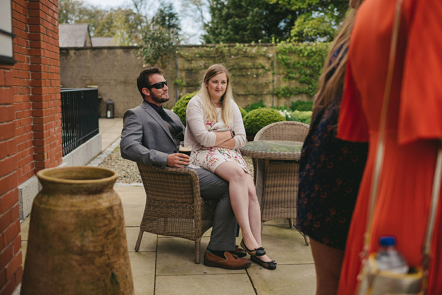  The Carriage Rooms at Montalto Wedding Photos. Humanist Wedding Northern Ireland 
