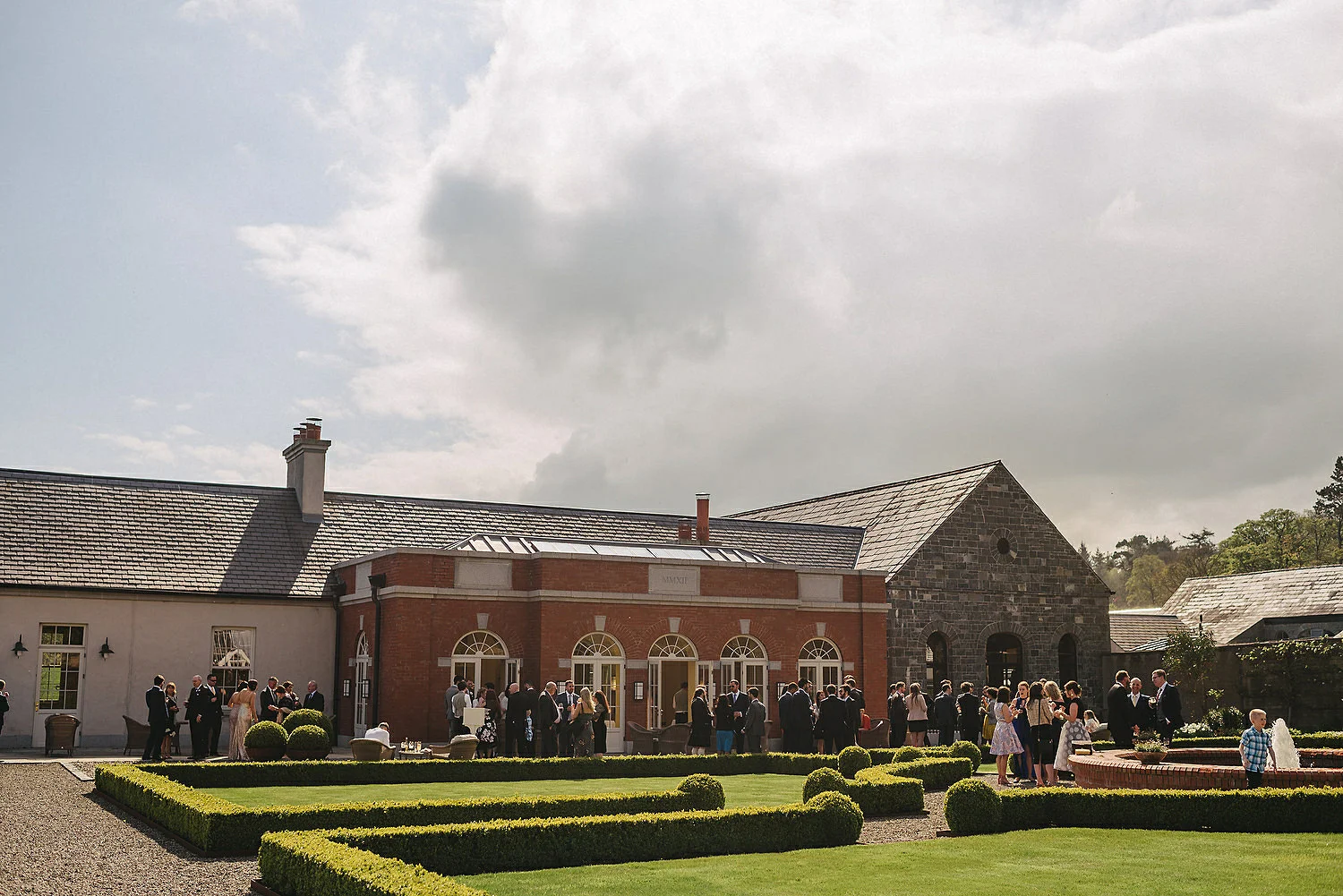  The Carriage Rooms at Montalto Wedding Photos. Humanist Wedding Northern Ireland 