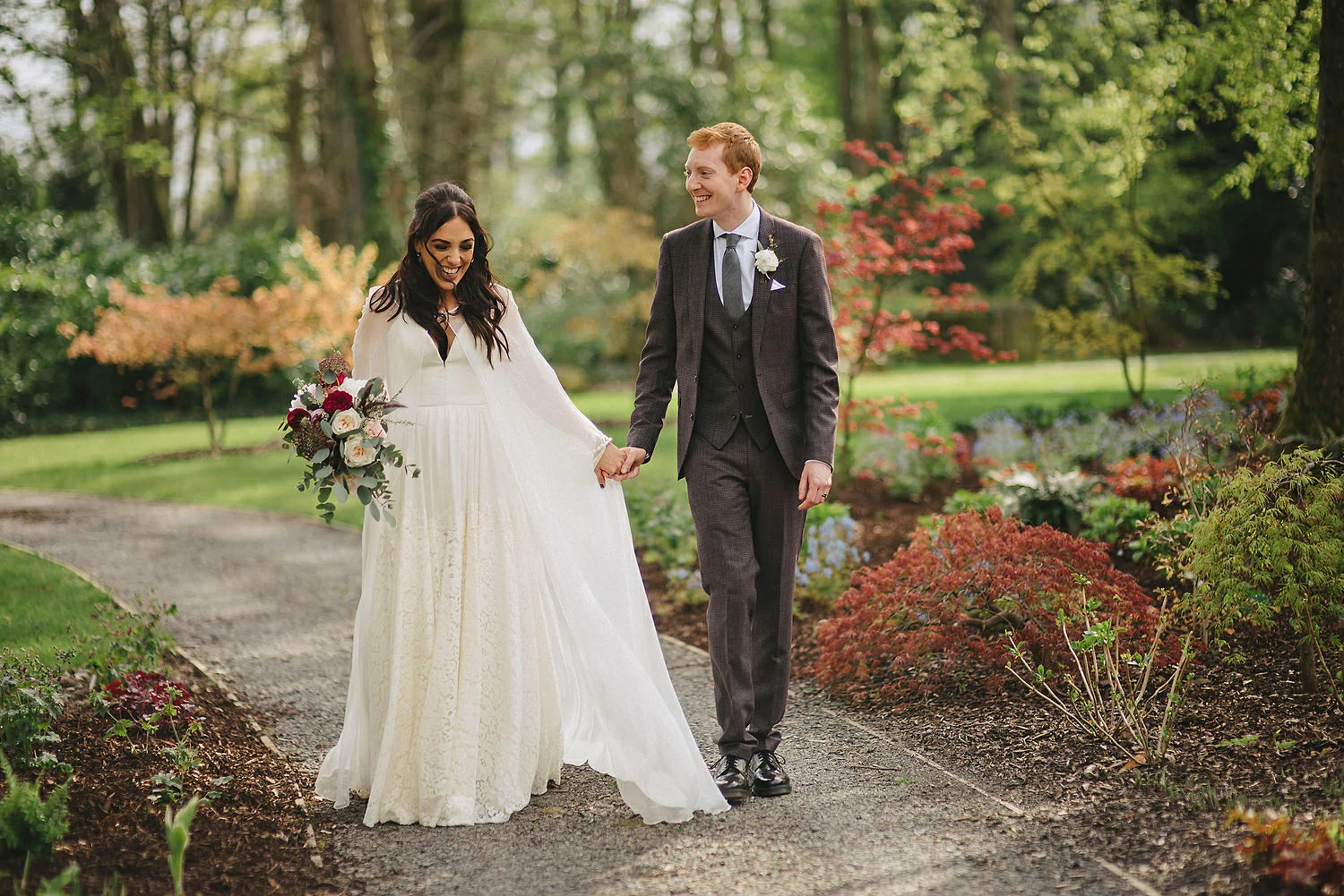  The Carriage Rooms at Montalto Wedding Photos. Humanist Wedding Northern Ireland 