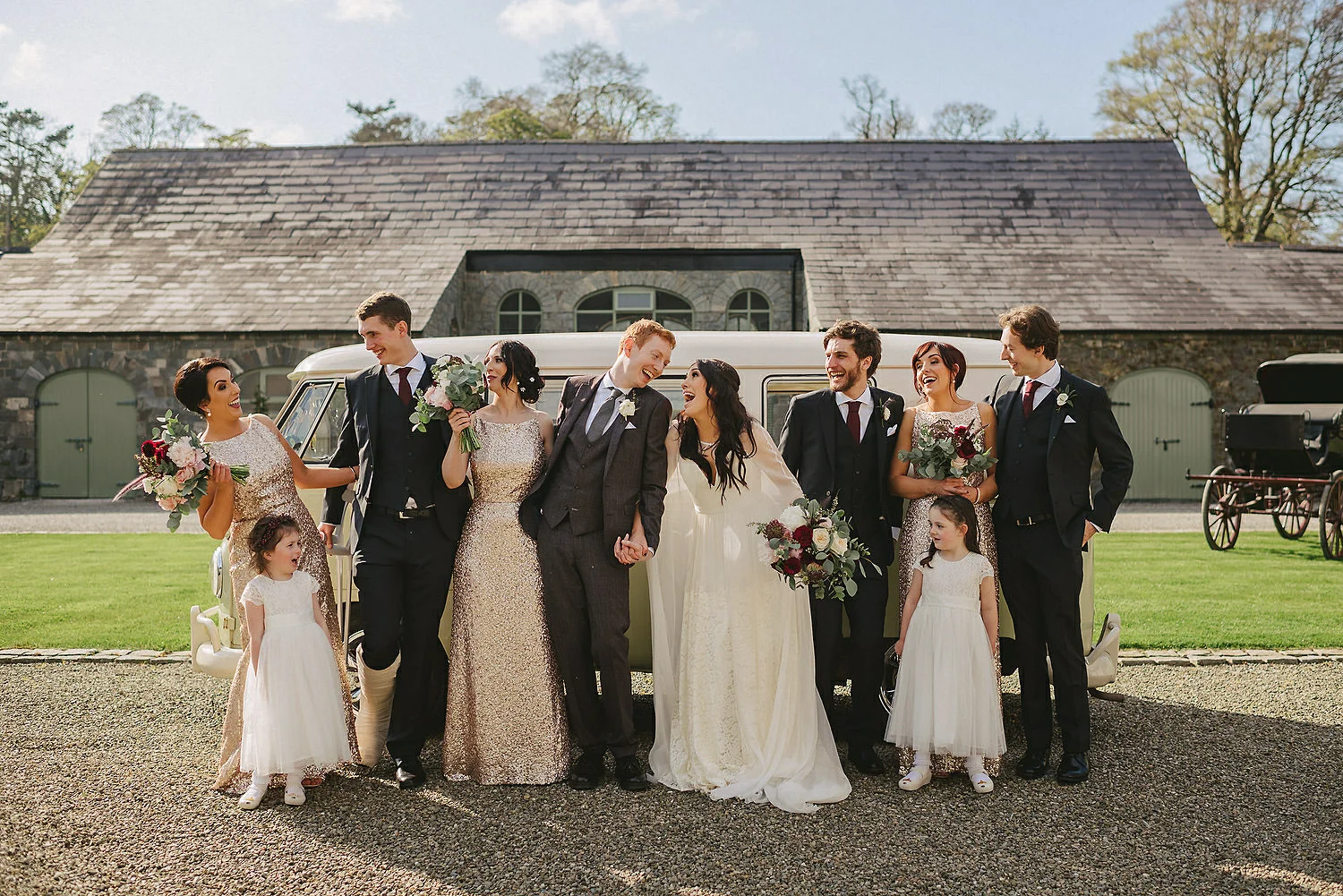  The Carriage Rooms at Montalto Wedding Photos. Humanist Wedding Northern Ireland 
