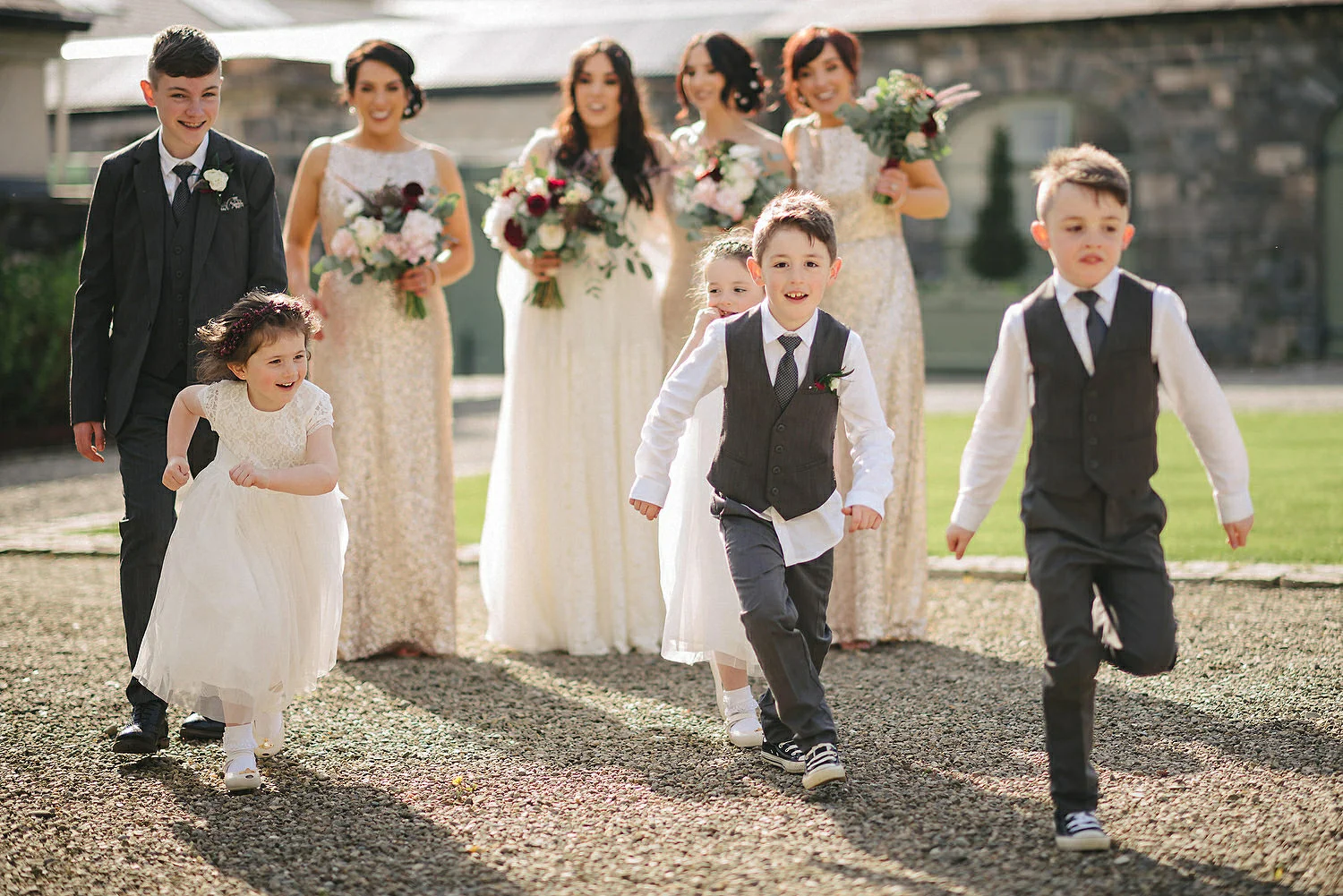  The Carriage Rooms at Montalto Wedding Photos. Humanist Wedding Northern Ireland 