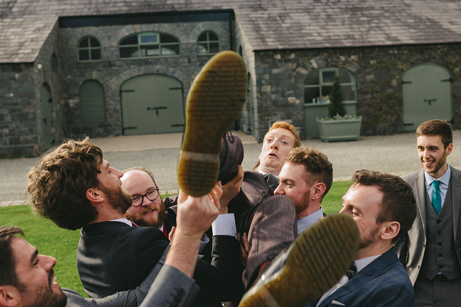  The Carriage Rooms at Montalto Wedding Photos. Humanist Wedding Northern Ireland 