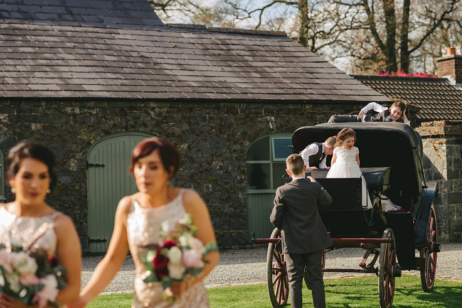  The Carriage Rooms at Montalto Wedding Photos. Humanist Wedding Northern Ireland 