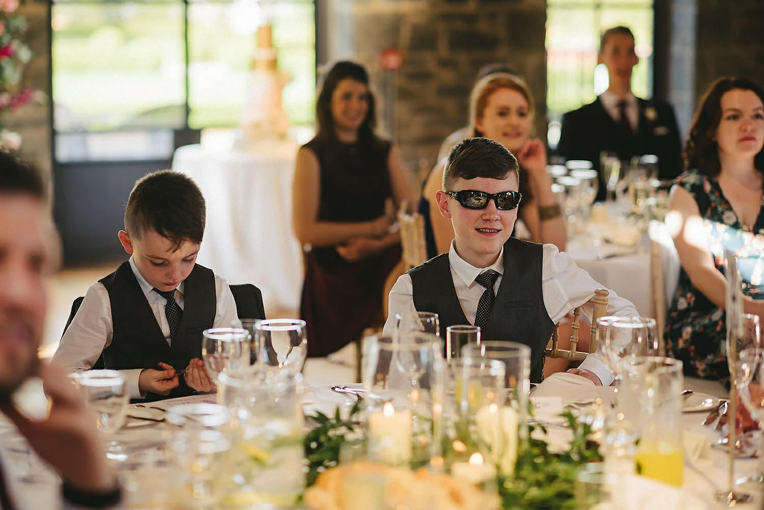  The Carriage Rooms at Montalto Wedding Photos. Humanist Wedding Northern Ireland 