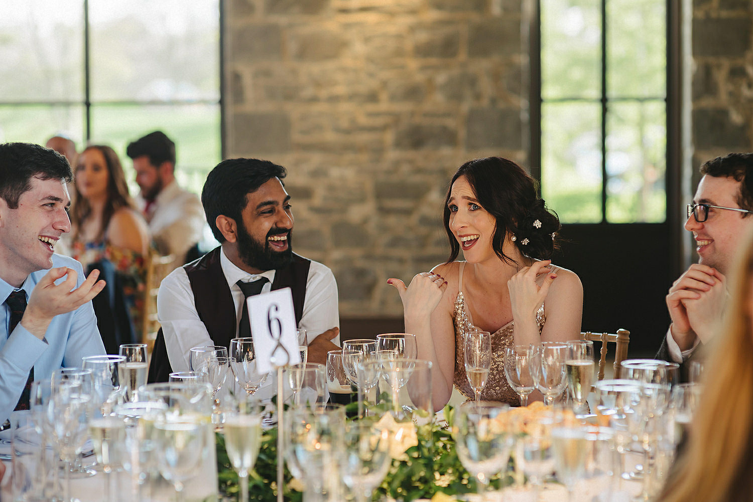  The Carriage Rooms at Montalto Wedding Photos. Humanist Wedding Northern Ireland 