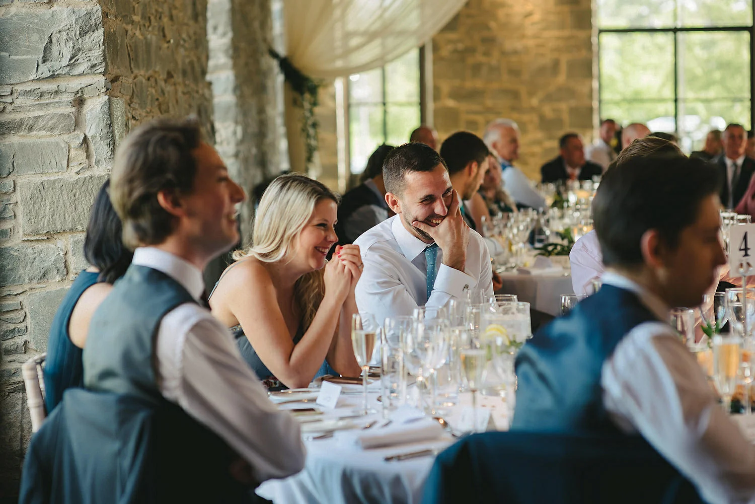  The Carriage Rooms at Montalto Wedding Photos. Humanist Wedding Northern Ireland 