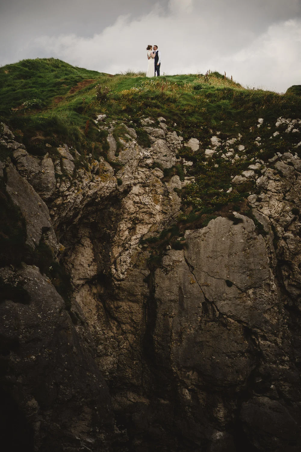  Kinbane Castle Irish Elopement photos 